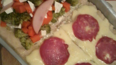 Massa de pizza caseira