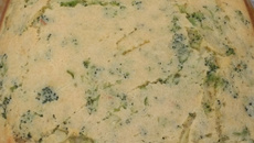 Torta rápida de brócolis