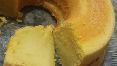 Bolo cremoso de milho