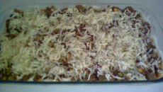 Bolo de batata de carne moída descoberta da Adriana