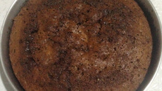 Bolo fácil de flocos crocante sabor chocolate