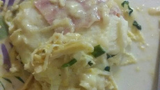 Lasanha de pão de forma