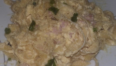 Talharim à carbonara