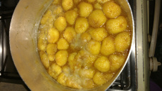 Queijadinha em conserva da titia