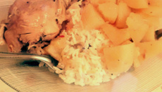 Filé de frango com batata