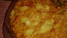 Macarrão de forno especial