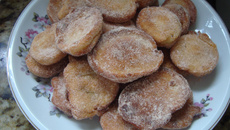 Bolinho de Chuva com Bananas