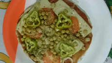 Pizza fit de frigideira