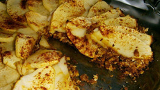Apple crumble (torta de maçã com aveia)