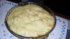 Couve - flor gratinada