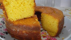 Bolo de milho fofinho