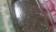 Mousse cremoso de chocolate