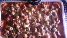 Lasanha de carne de sol