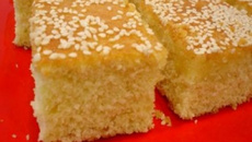 Bolo de semolina