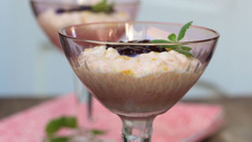 Arroz doce com amêndoas