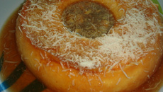 Pudim de coco da Cris