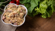 Farofa de bacon deliciosa