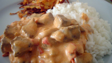 Estrogonofe de Carne