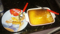 Bolo pudim de leite ninho