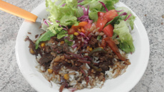 Arroz pé na lua - rápido e gostoso!