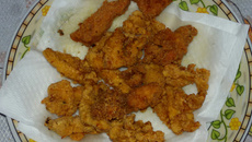 Frango empanado rápido