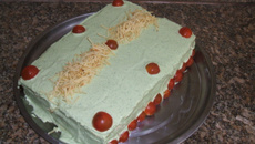 Bolo salgado de frango