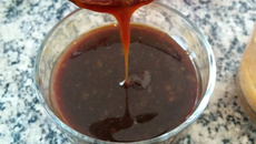 Molho de cerveja preta