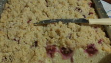 Cuca com farofa da vovó Romilde