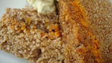 Quibe com quinoa