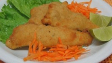 Filé de frango à milanesa