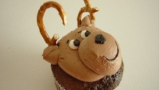 Urso de chocolate para o dia das crianças