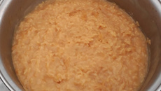 Arroz doce com leite de coco