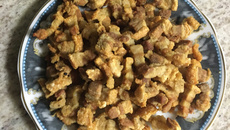 Pururuca na panela de pressão sequinha