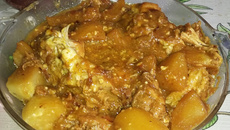 Peito de frango na panela de pressão