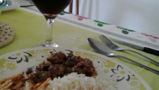 Bife de fígado à moda levantina