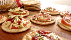 Minipizza de Bolacha