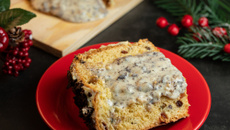 Pavê de panetone com sorvete