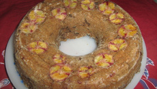 Bolo de casca de banana