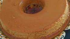 Pudim leite condensado cozido