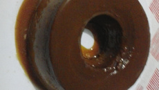 Pudim de chocolate e leite condensado