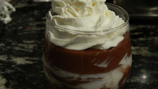 Ganache com chantilly