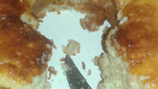 Bolo de farinha de tapioca