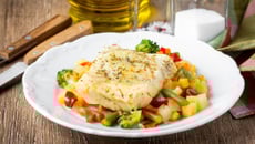 Filé de tilapia na frigideira sem óleo