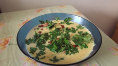 Creme de batata baroa