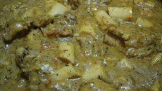 Frango com molho de mostarda