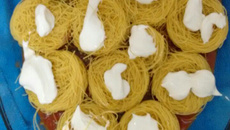 Macarrão ninho ao forno