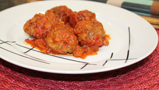 Almôndegas da Gisele