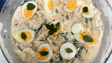 Salada de maionese couve-flor 