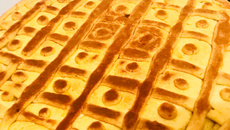 Torta de frango com palmito e requeijão