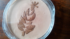 Torta de café com chocolate